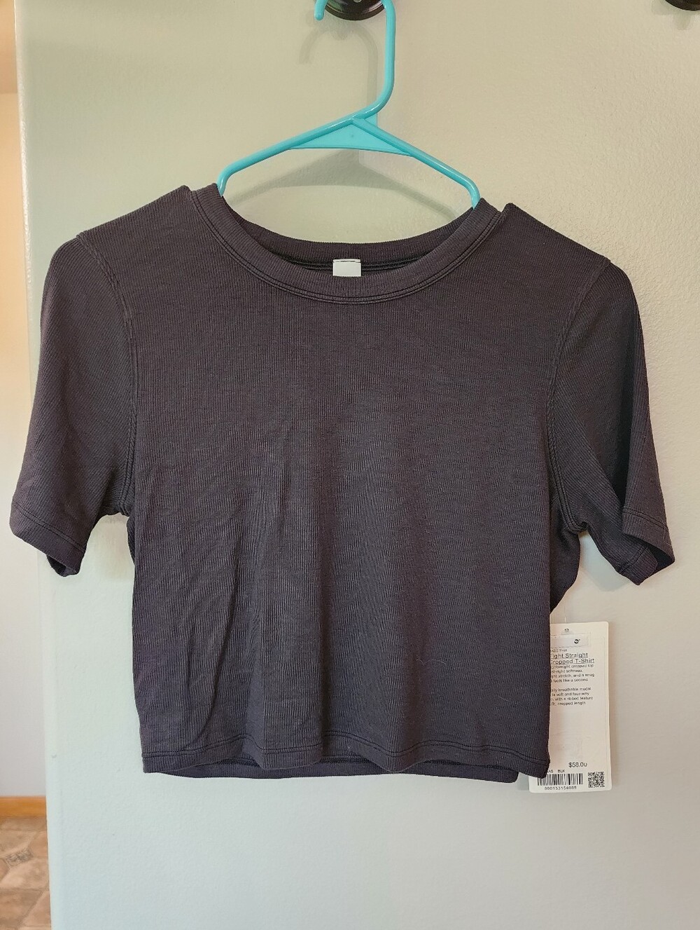 lululemon Hold Tight Crop Tee - Sz 8